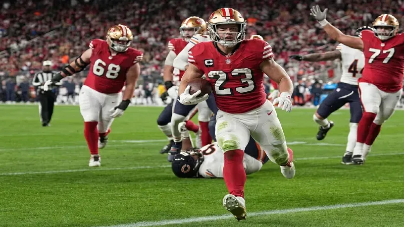 Chicago Bears vs 49ers Match Player Stats
